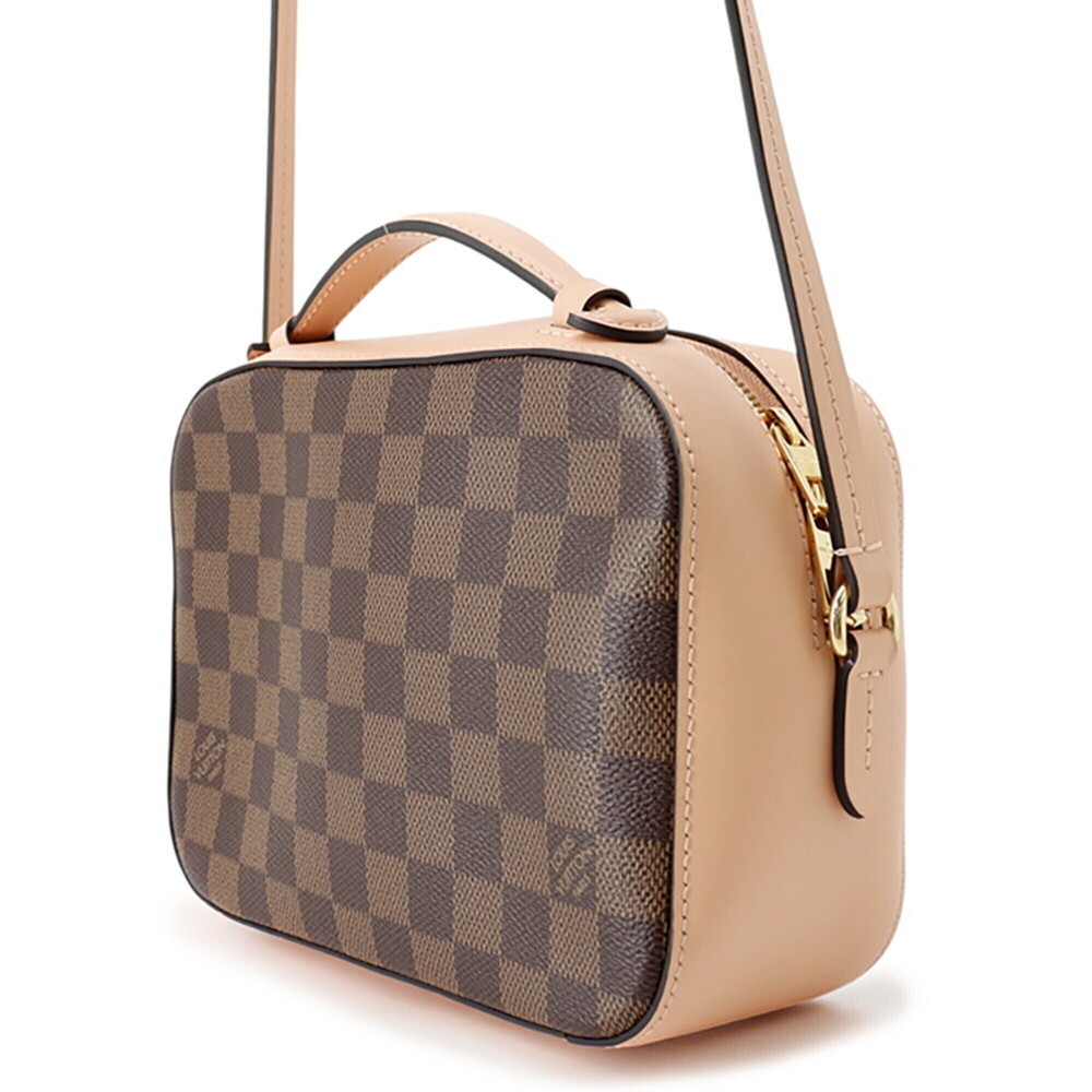 Louis Vuitton Damier Ebene Santa Monica Shoulder Pouch N40179 LOUIS VUITTON H... - Picture 2 of 16